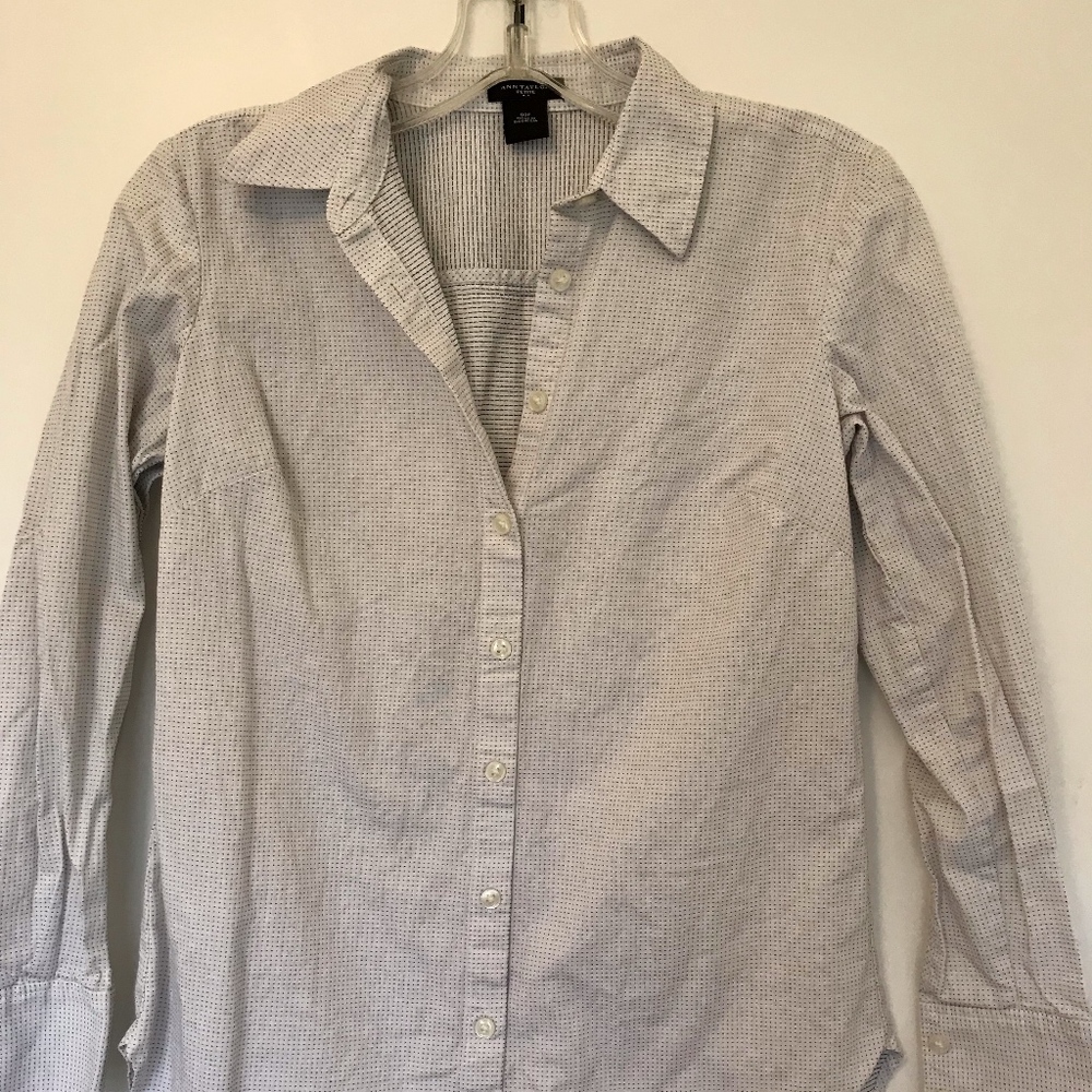 Ann Taylor Petite Button Down